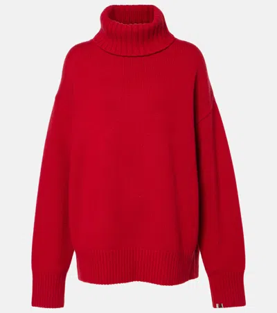 Extreme Cashmere Cashmere Turtleneck Sweater In Red