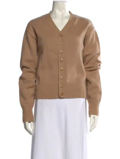 Pre-owned Extreme Cashmere Cashmere V-neck Sweater In Neutral