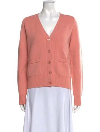 Pre-owned Extreme Cashmere Cashmere V-neck Sweater W/ Tags In Pink