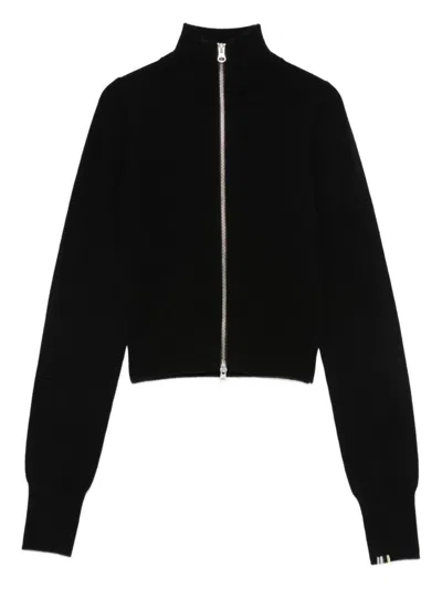 Extreme Cashmere Cashmere Zipped Cardigan In Black