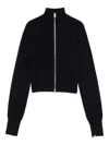Extreme Cashmere Cashmere Zipped Cardigan In Blue