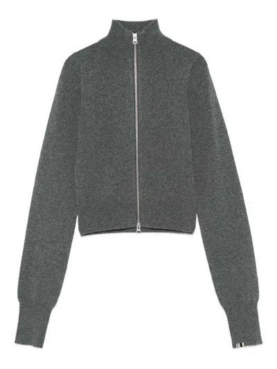 EXTREME CASHMERE CASHMERE ZIPPED CARDIGAN