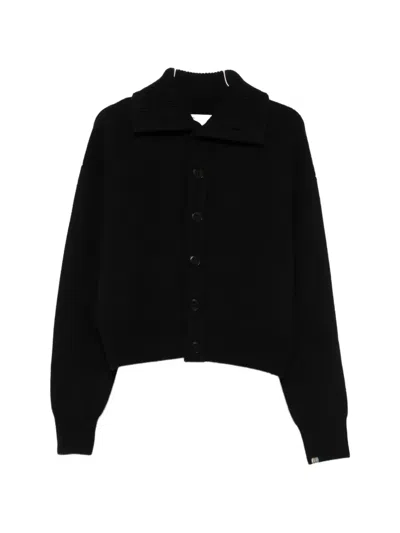 Extreme Cashmere Clement Button-up Cardigan In Black
