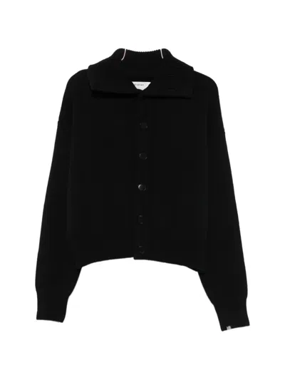 Extreme Cashmere Clement Button-up Cardigan In Black