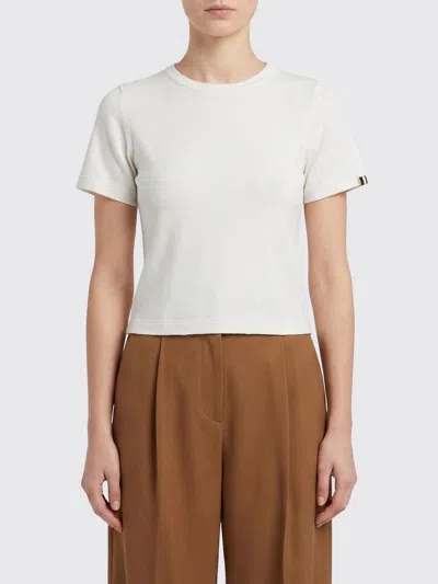 Extreme Cashmere Cotton And Cashmere Crew Neck T-shirt In White