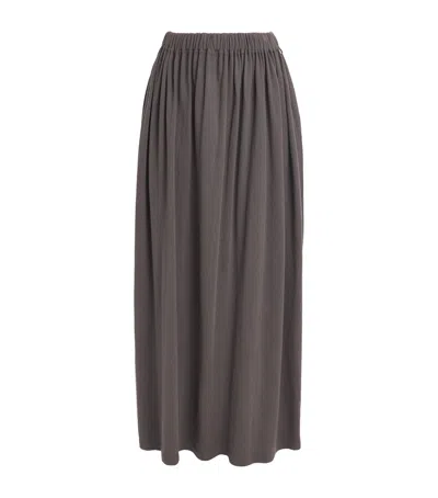 Extreme Cashmere Cotton-cashmere Mary Maxi Skirt