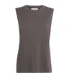 Extreme Cashmere Cotton-cashmere Muscle Knit Vest