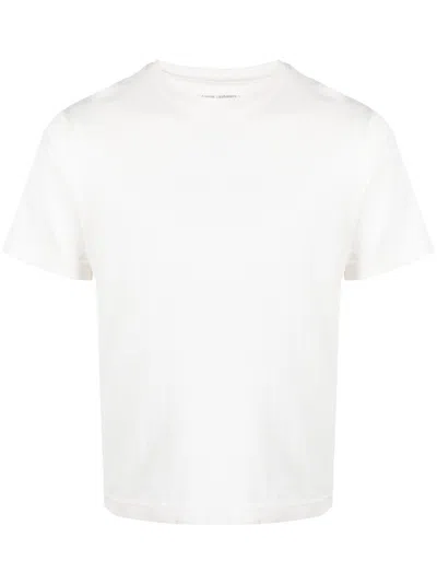 Extreme Cashmere Cotton-cashmere Blend T-shirt In White