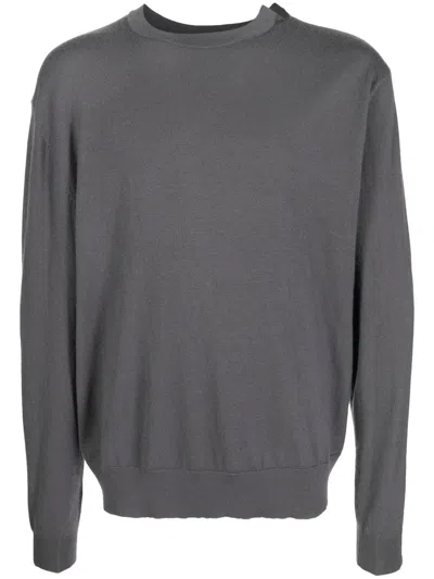Extreme Cashmere Crew-neck Cashmere Jumper In Grau