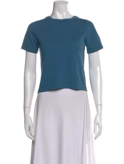 Pre-owned Extreme Cashmere Crew Neck Short Sleeve T-shirt In Blue