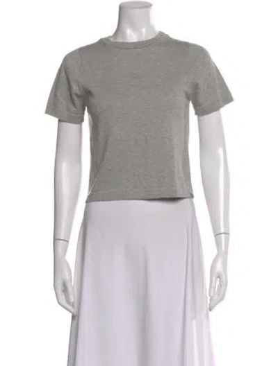 Pre-owned Extreme Cashmere Crew Neck Short Sleeve T-shirt In Gray