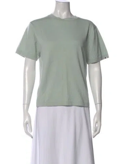 Pre-owned Extreme Cashmere Crew Neck Short Sleeve T-shirt In Green