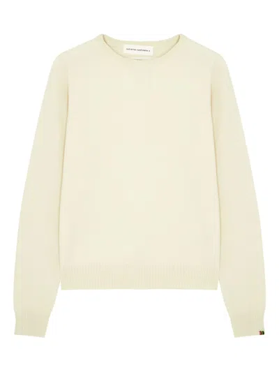 Extreme Cashmere Crew-neck Sweater In Neutral