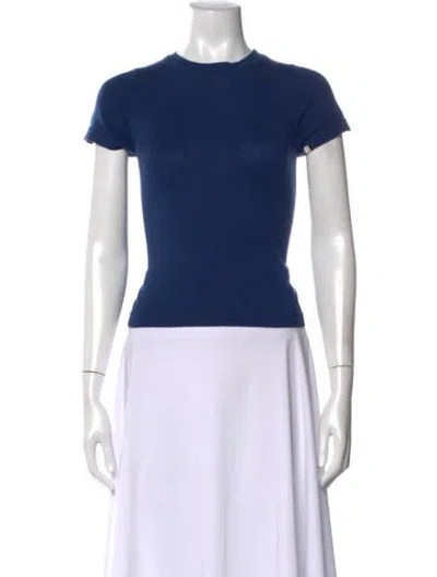 Pre-owned Extreme Cashmere Crew Neck Sweater In Blue
