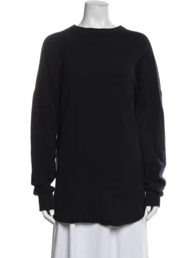 Pre-owned Extreme Cashmere Crew Neck Sweater In Blue