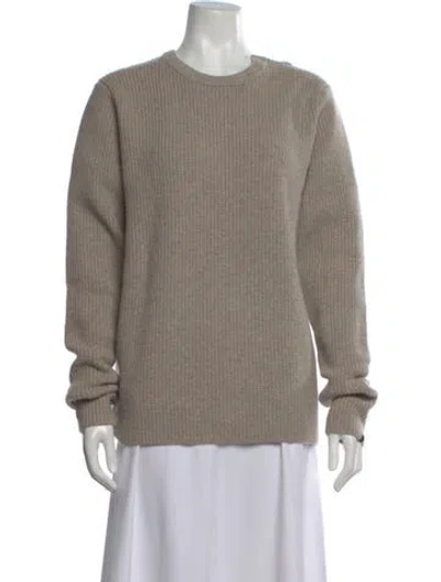 Pre-owned Extreme Cashmere Crew Neck Sweater In Brown