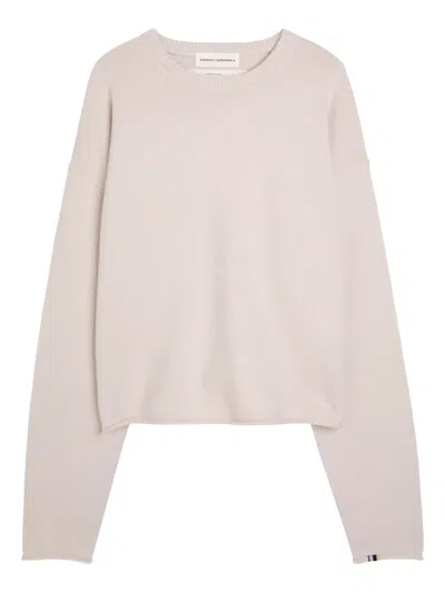 Extreme Cashmere Crew-neck Sweater In Neutral
