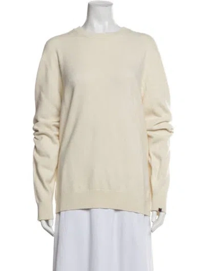 Pre-owned Extreme Cashmere Crew Neck Sweater In Neutral