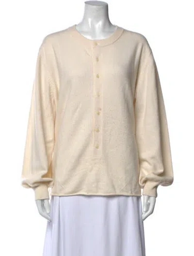 Pre-owned Extreme Cashmere Crew Neck Sweater In Neutral