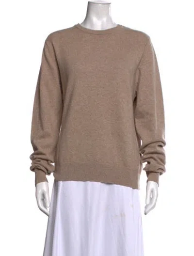 Pre-owned Extreme Cashmere Crew Neck Sweater In Neutrals