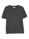 Extreme Cashmere Crew-neck T-shirt In Gray