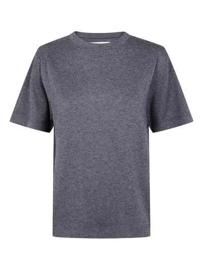 Extreme Cashmere Crew-neck T-shirt In Gray