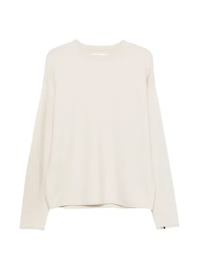 Extreme Cashmere Crew-neck Long-sleeve Sweater In Multi