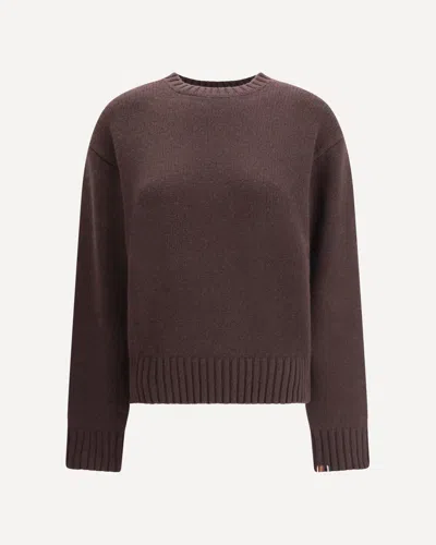 EXTREME CASHMERE CREWNECK SWEATER N°373 OLDIE IN CASHMERE