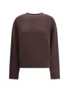 Extreme Cashmere Knitwear In Burgundy