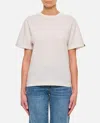 Extreme Cashmere Cuba Cotton Cashmere Knit 2.48 T-shirt In White