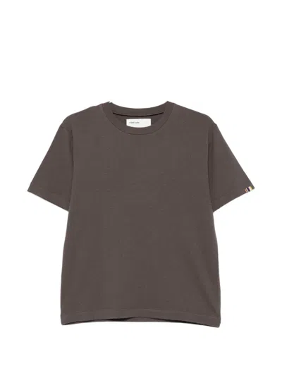 Extreme Cashmere Cuba Crew-neck T-shirt In Brown