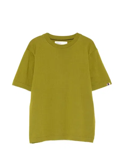 Extreme Cashmere Cuba Round-neck T-shirt In Green