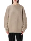 Extreme Cashmere Lovley Crew Neck In Brown