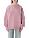 Extreme Cashmere Lovley Crew Neck In Pink