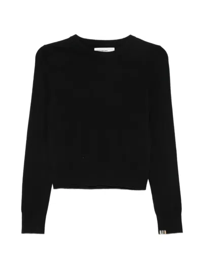 Extreme Cashmere February Crew-neck Sweater In Black