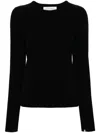 Extreme Cashmere Fine-knit Jumper In Black