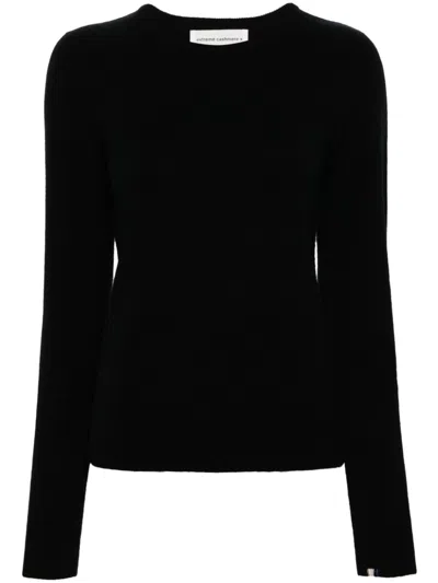 Extreme Cashmere Fine-knit Jumper In Black