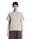 Extreme Cashmere Gray Basic T-shirt In Gray