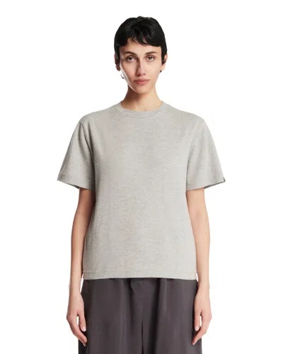 Extreme Cashmere Gray Basic T-shirt
