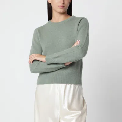 Extreme Cashmere Grey Green Jeanne Sweater In Cashmere In Gray