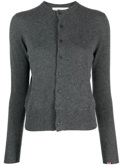 Extreme Cashmere Grey Little 2 Cashmere Cardigan In Gray