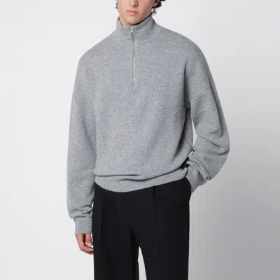 Extreme Cashmere Grey N°235 Hike Sweater In Cashmere In Gray