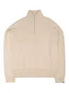 Extreme Cashmere Half-zip Cashmere Sweater In Yellow