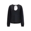 Extreme Cashmere Jacob Sweater In Black