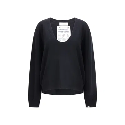 Extreme Cashmere Jacob Sweater In Black