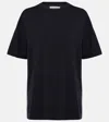 Extreme Cashmere James Cotton And Cashmere Top In Blue