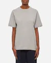 Extreme Cashmere James Cotton Cashmere Knit 2.48 T-shirt In Grey