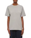 Extreme Cashmere James Cotton Cashmere Knit 2.48 T-shirt In Grey