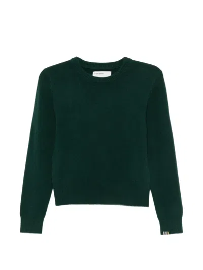 Extreme Cashmere Jeanne Crew-neck Sweater In Green