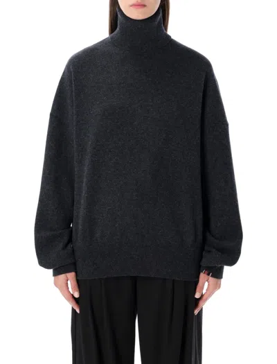 Extreme Cashmere Jill High Neck In Black
